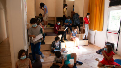 Students from Lab School Paris