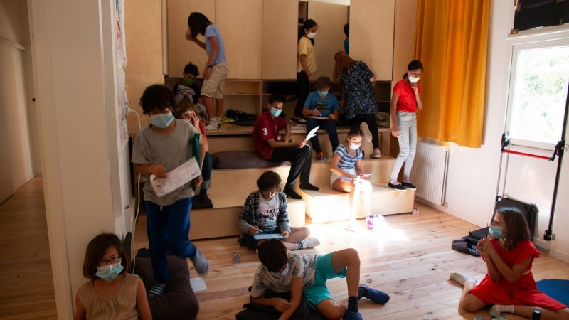 Students from Lab School Paris